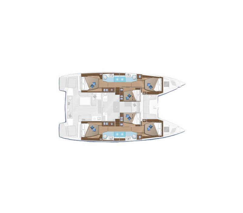 Lagoon 50 Aqua Star