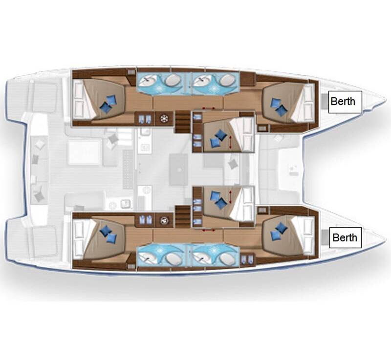 Lagoon 50 CU Sailing (Docs Holiday)