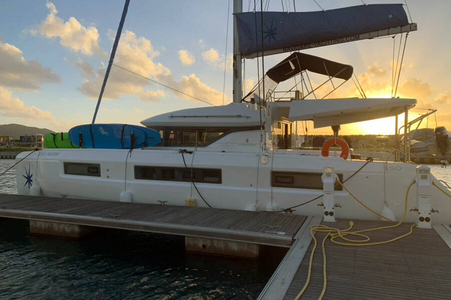 Lagoon 50 CU Sailing (Docs Holiday)