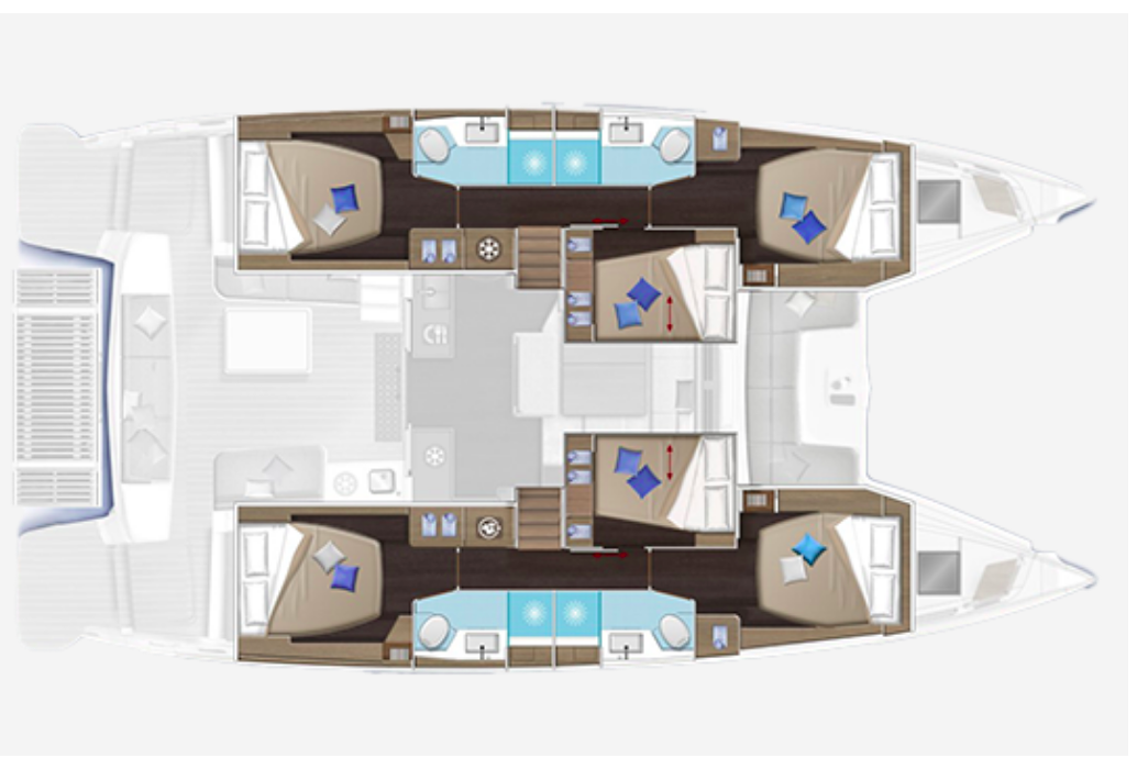 Lagoon 51 Athena Blu