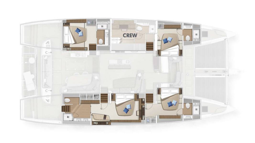 Lagoon Sixty 5 TriWing Endor