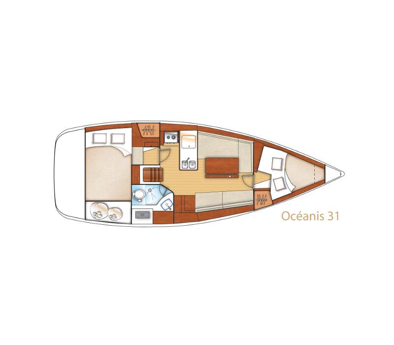 Oceanis 31 Chilli