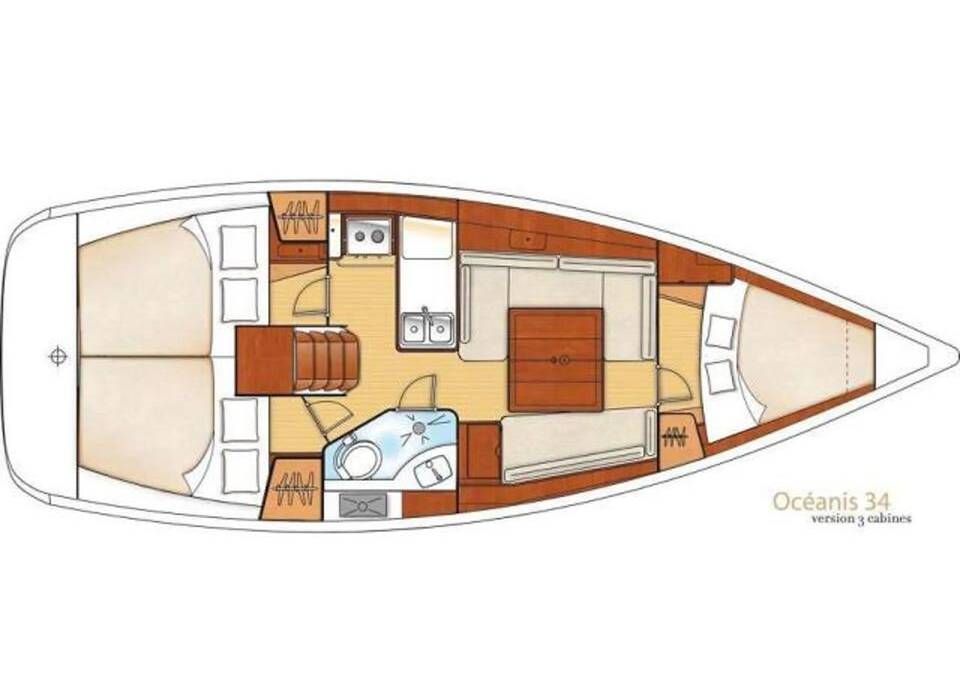 Oceanis 34 Tayrona