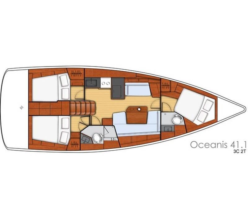 Oceanis 41.1 Dalmatinka