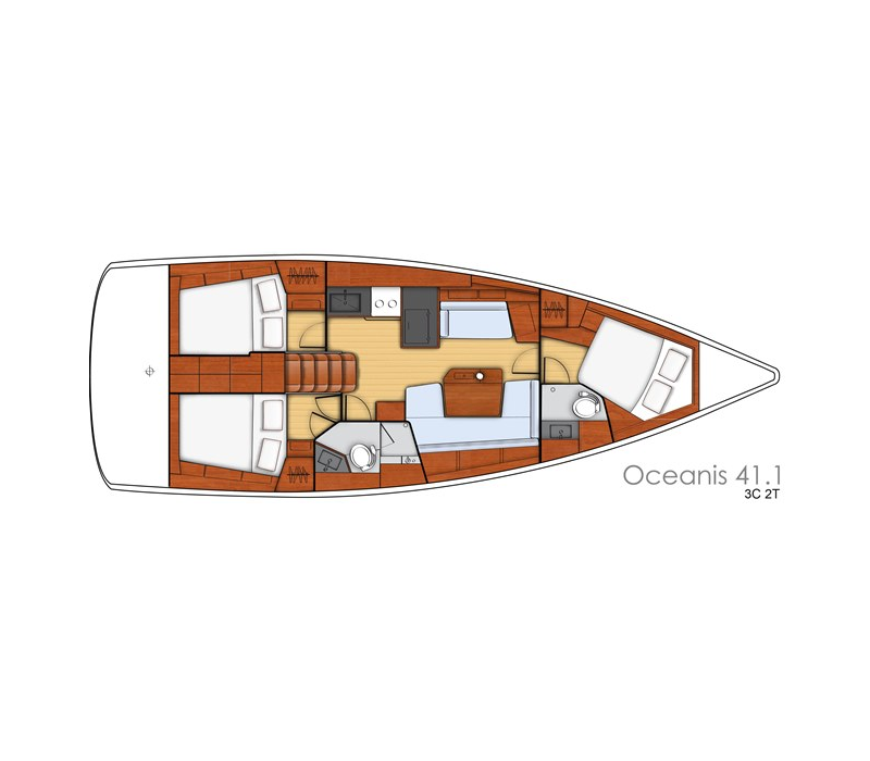 Oceanis 41.1 Elena