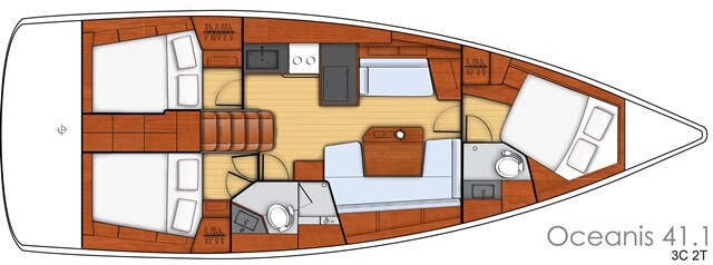 Oceanis 41.1 Mala Nevina