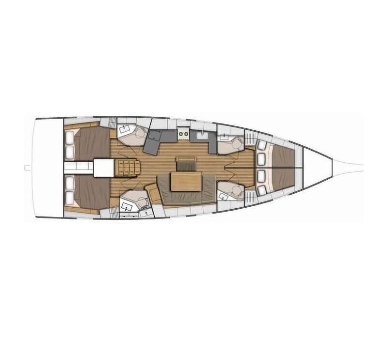Oceanis 46.1 Blue Satellite
