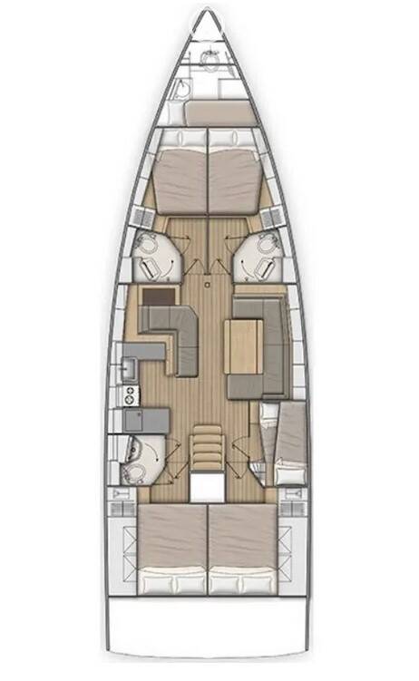 Oceanis 51.1 Velvet Dice