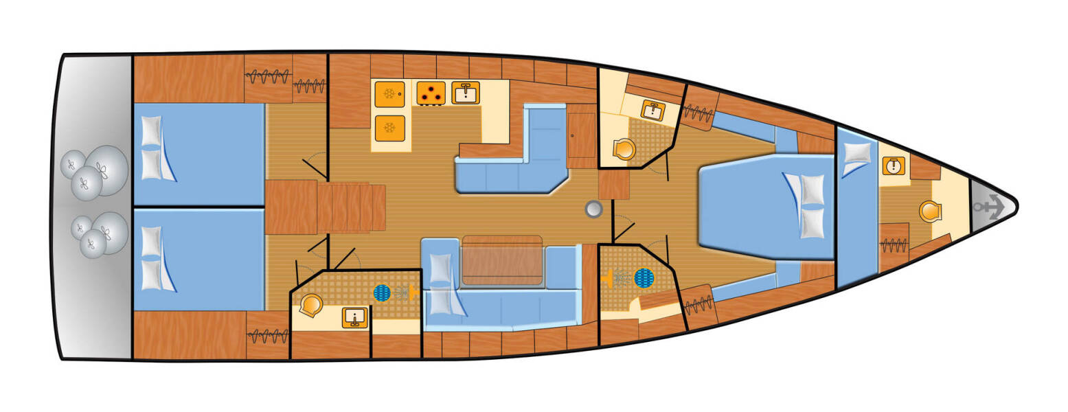 Oceanis 51.1 Marny