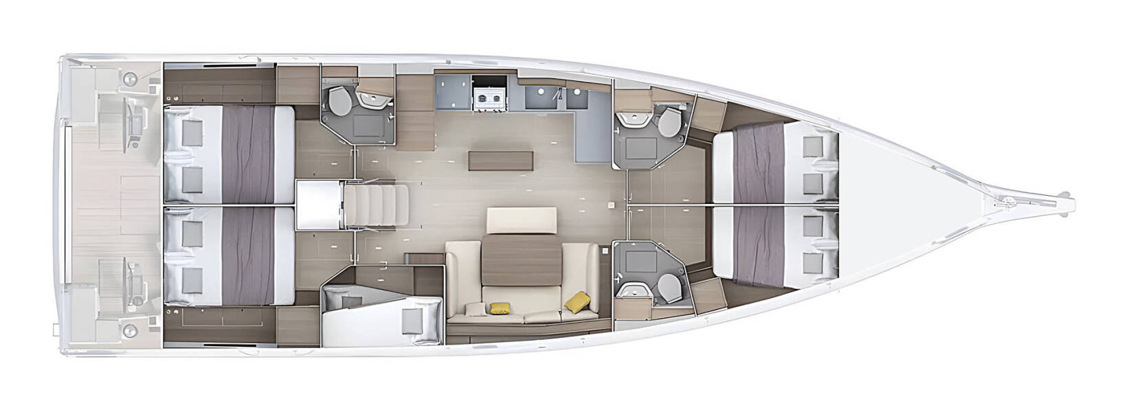 Oceanis 52 Orange