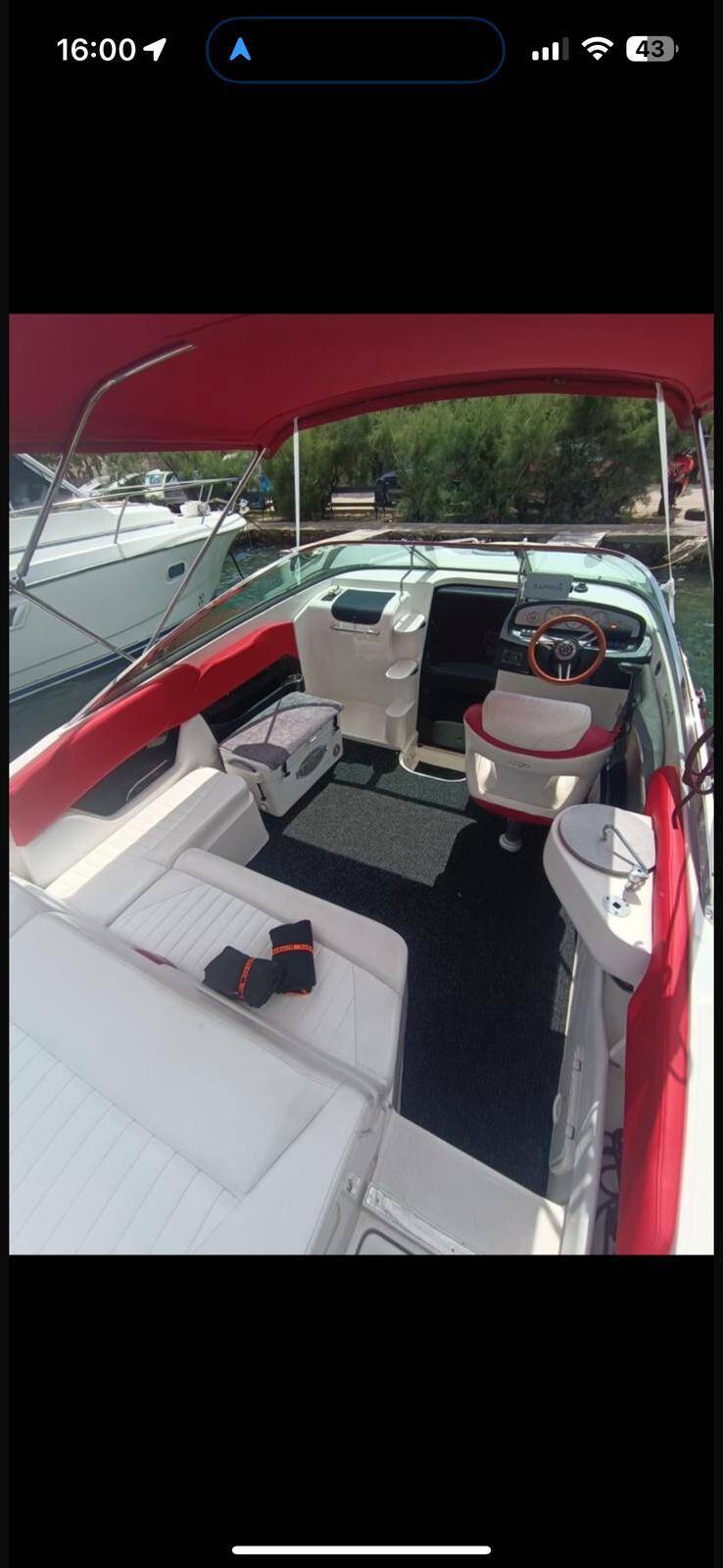 Regal 2250 Cuddy Red Hood