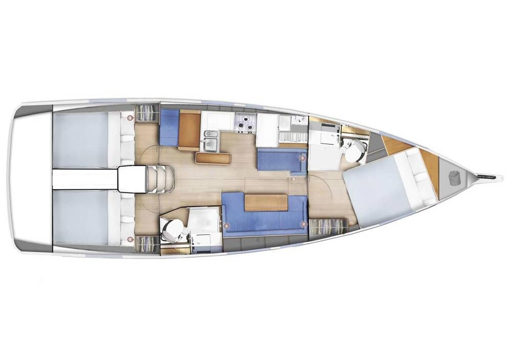 Sun Odyssey 410 Under Pressure