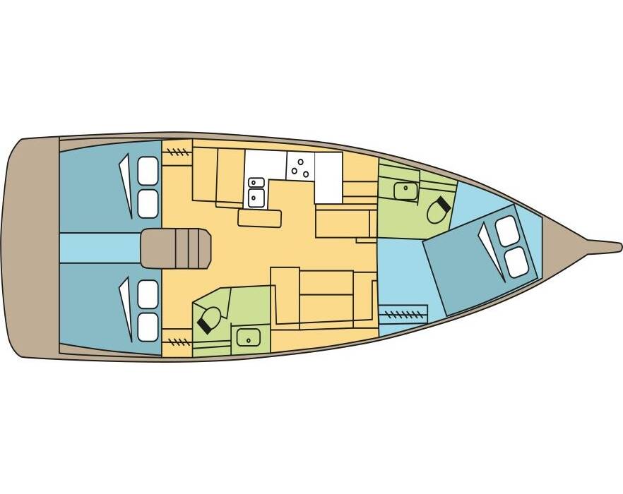 Sun Odyssey 410 SEA PLAYER