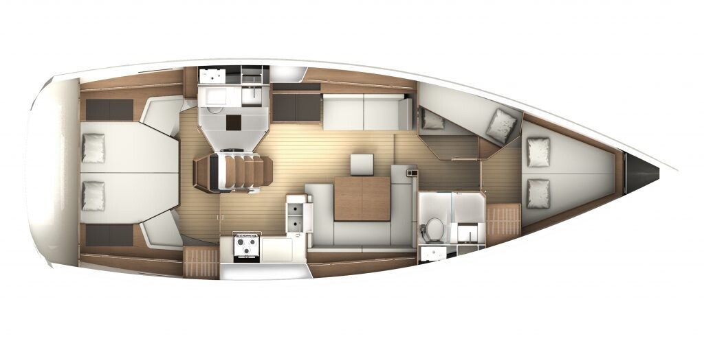 Sun Odyssey 44 DS Sea Wolf