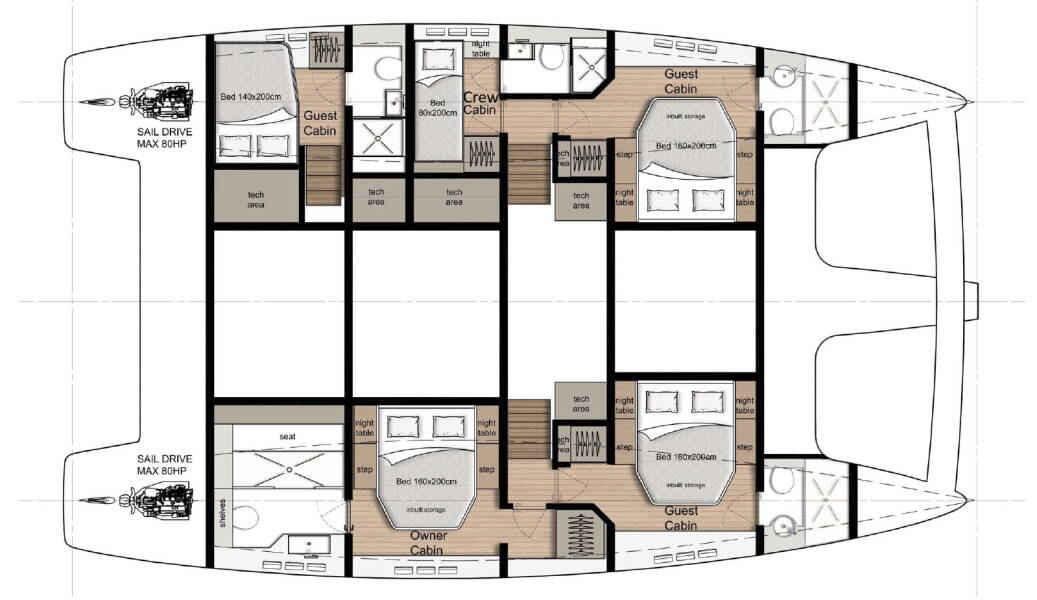Sunreef 50 Solitaire